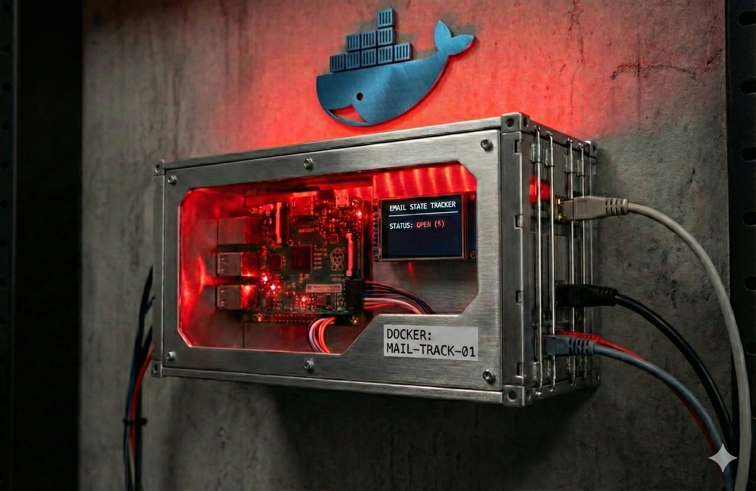 Docker Email Tracker Project